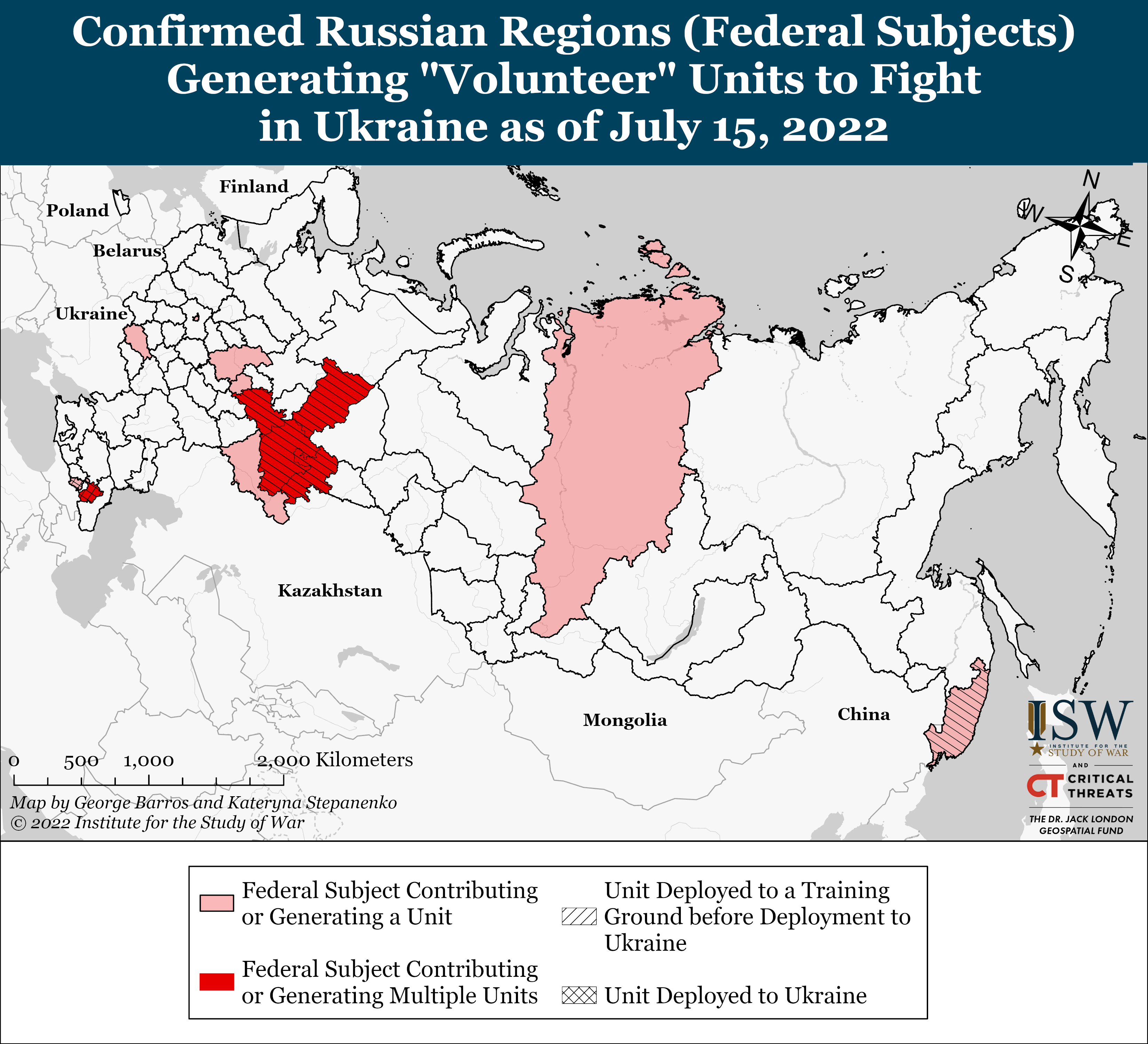 Russische Freiwilligeneinheiten und Bataillone